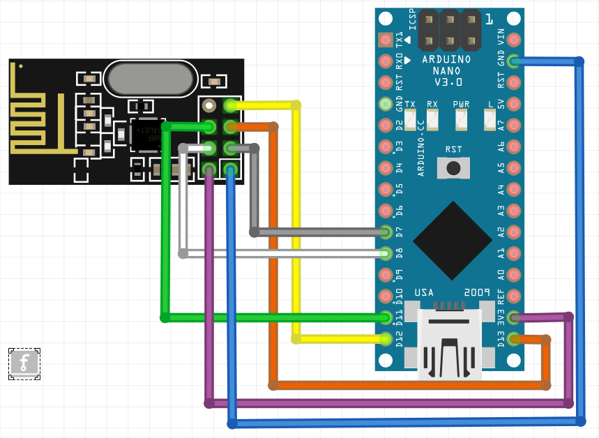 nRF24 + Arduino Nano